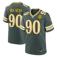 Nike Lukas Van Ness Green Bay Packers 2026 Rivalries Collection Game Jersey
