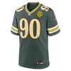 Nike Lukas Van Ness Green Bay Packers 2026 Rivalries Collection Game Jersey