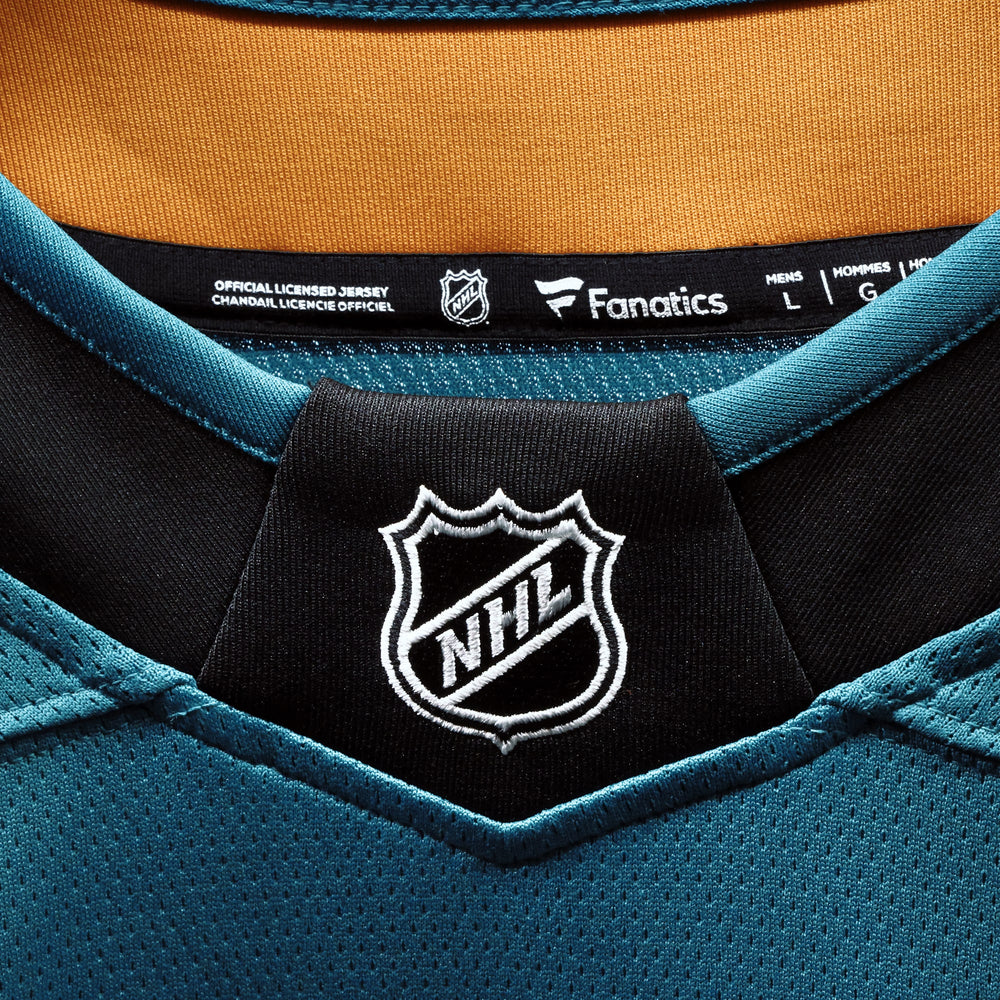 Fanatics Macklin Celebrini San Jose Sharks Home Breakaway Jersey