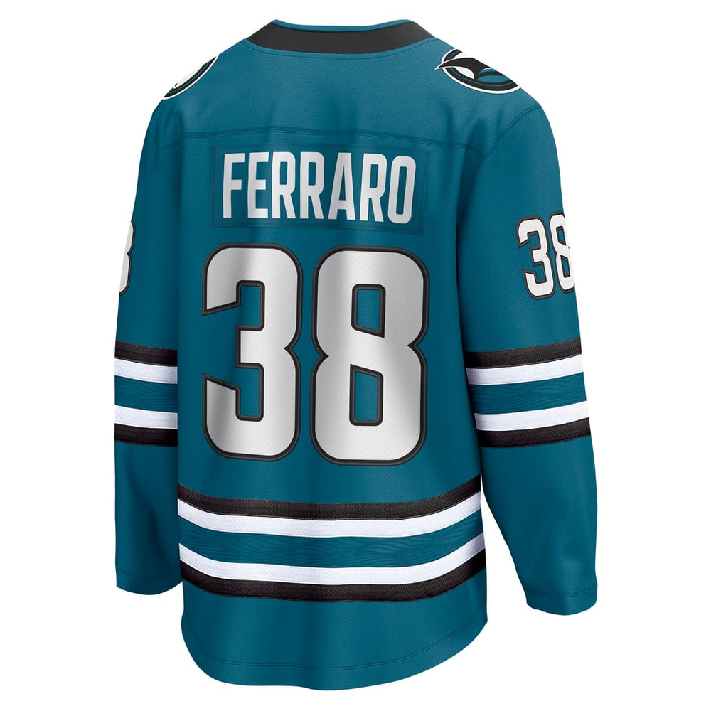 Fanatics Mario Ferraro San Jose Sharks Home Breakaway Jersey