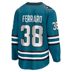 Fanatics Mario Ferraro San Jose Sharks Home Breakaway Jersey