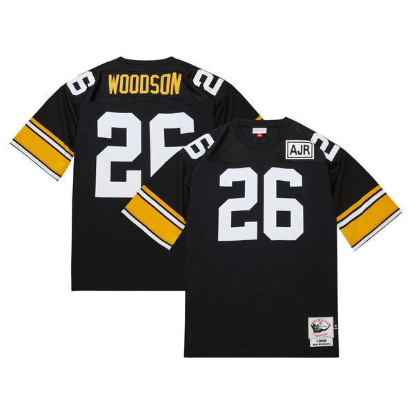 NFL Rod Woodson Pittsburgh Steelers 1988 Mitchell & Ness Authentic Throwback Retired Player Jersey - Black