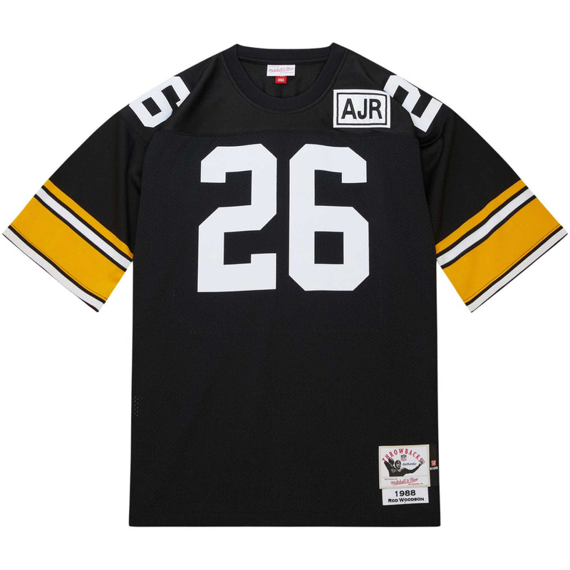 NFL Rod Woodson Pittsburgh Steelers 1988 Mitchell & Ness Authentic Throwback Retired Player Jersey - Black