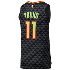 Trae Young Atlanta Hawks Nike Authentic Player Jersey - Icon Edition - Black Nike
