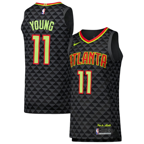 NBA Trae Young Atlanta Hawks Nike Authentic Player Jersey - Icon Edition - Black