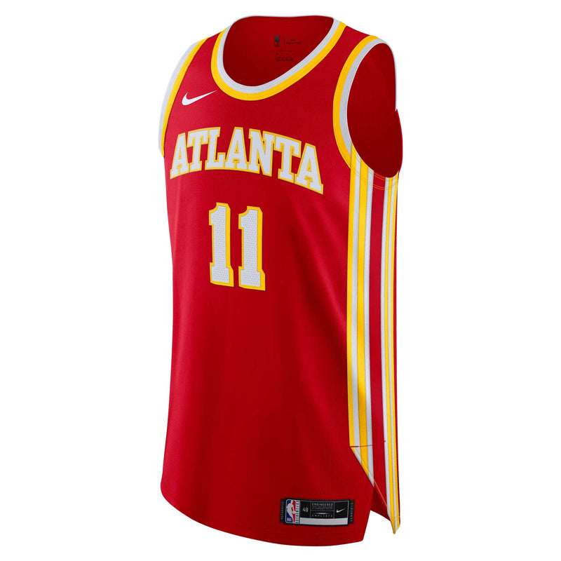 NBA Trae Young Atlanta Hawks Nike Authentic Jersey - Icon Edition - Red