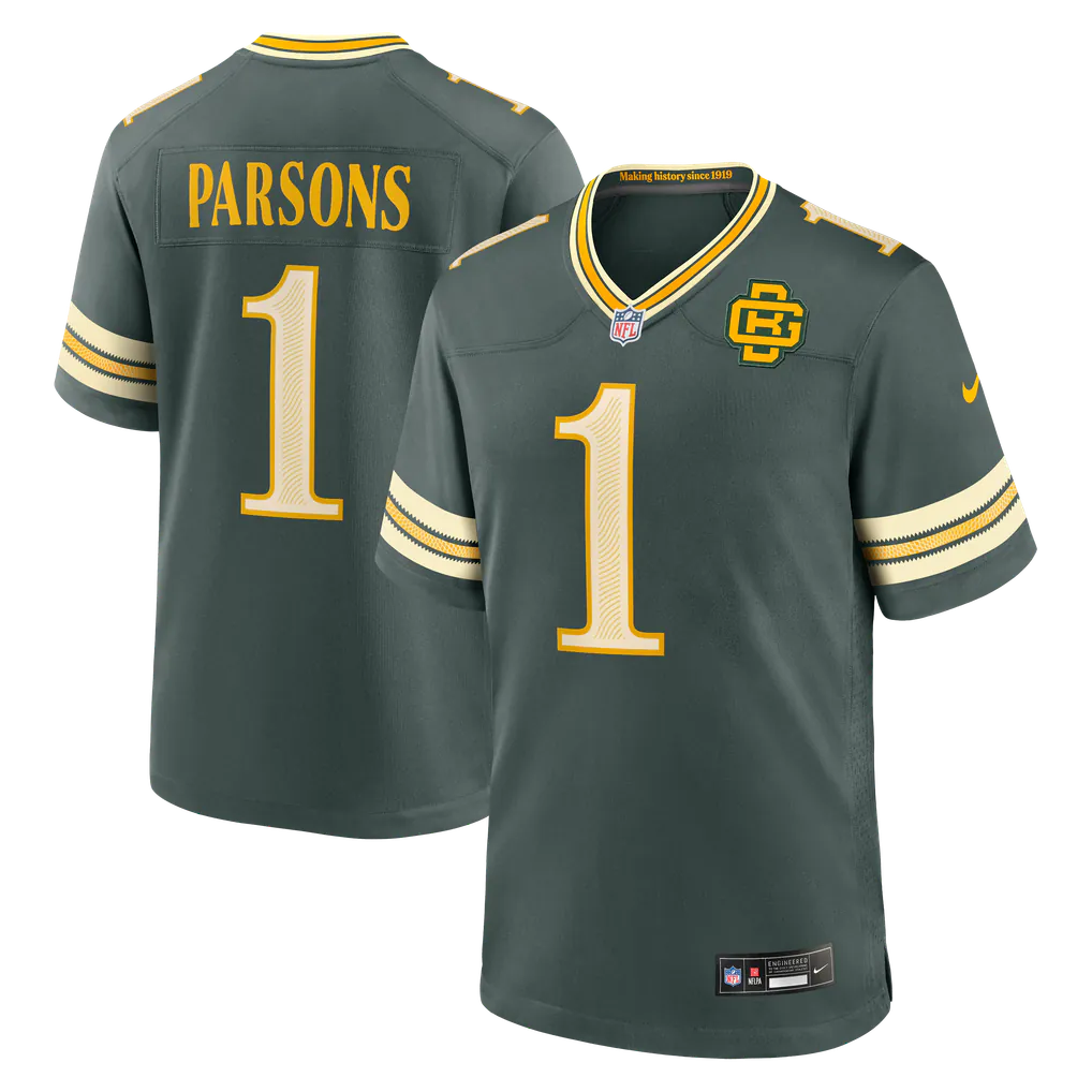 Nike Green Bay Packers Micah Parsons 2026 Rivalries Collection Game Jersey