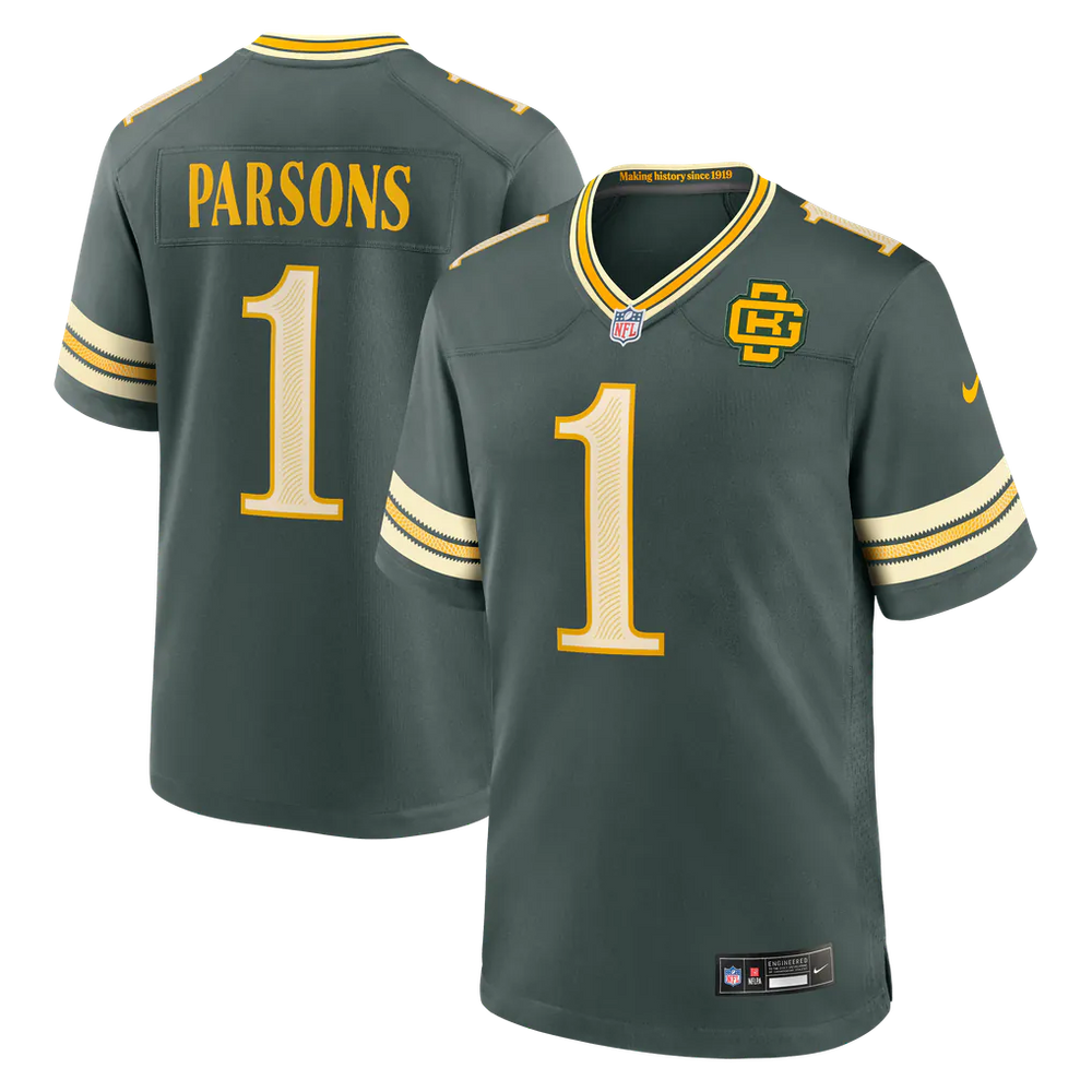 Nike Green Bay Packers Micah Parsons 2026 Rivalries Collection Game Jersey