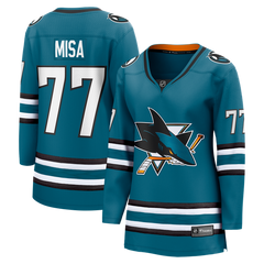 Fanatics Michael Misa San Jose Sharks Women's Breakaway Jersey