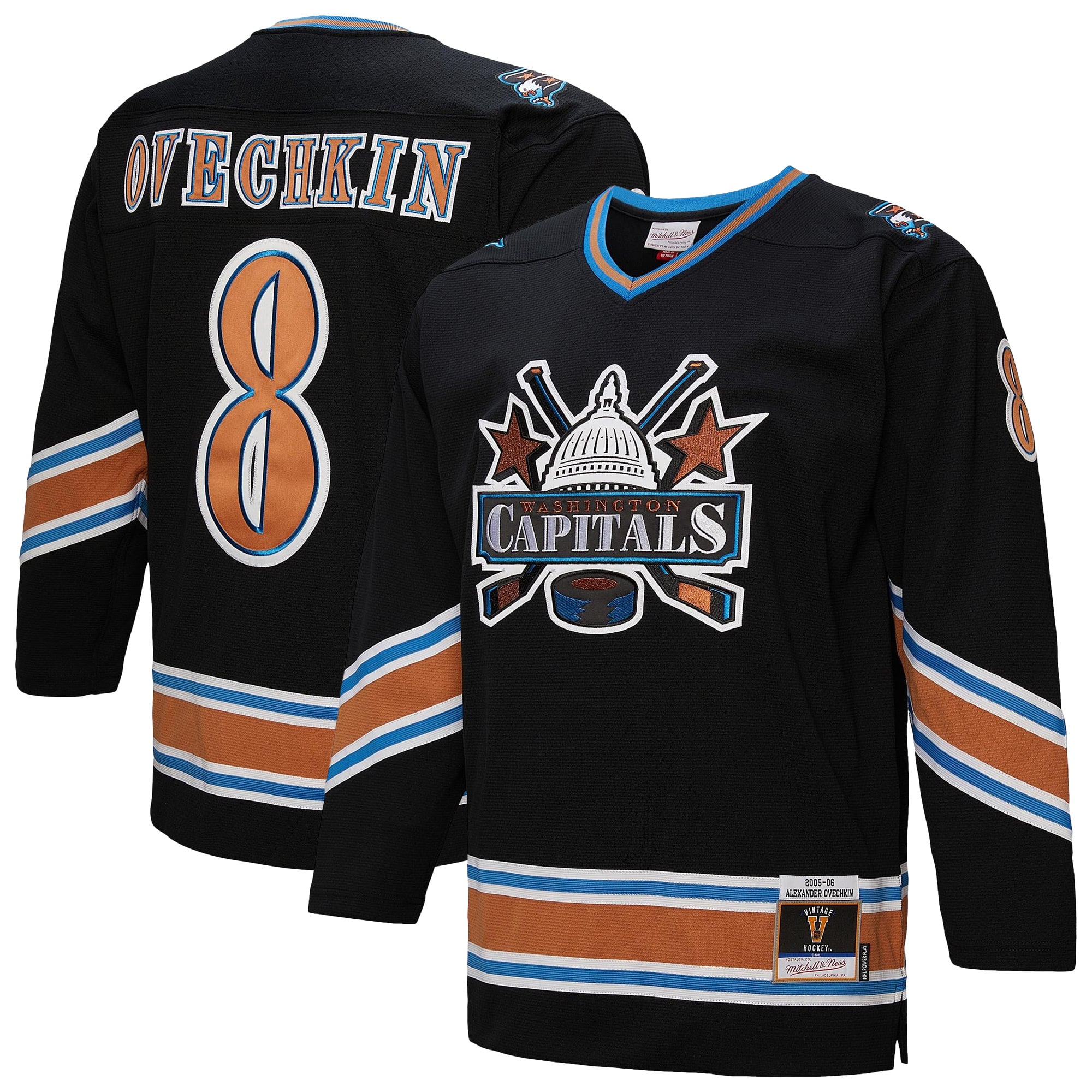 Mitchell & Ness Alexander Ovechkin Washington Capitals 2005/06 Power Play Jersey