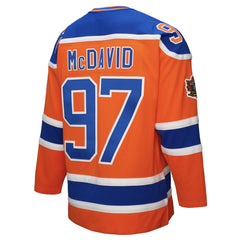 Mitchell & Ness Connor McDavid Edmonton Oilers Power Play Jersey