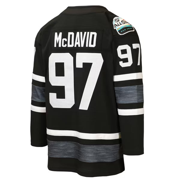 Mitchell & Ness Connor McDavid Edmonton Oilers Youth 2019 All-Star Game Jersey