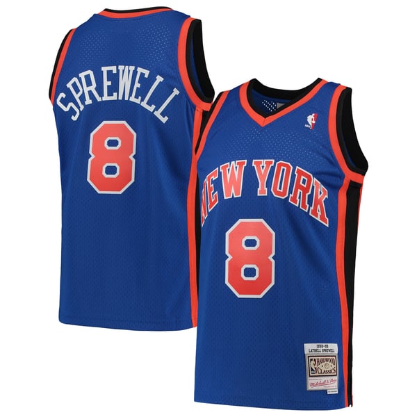 Mitchell & Ness Latrell Sprewell New York Knicks Swingman Jersey