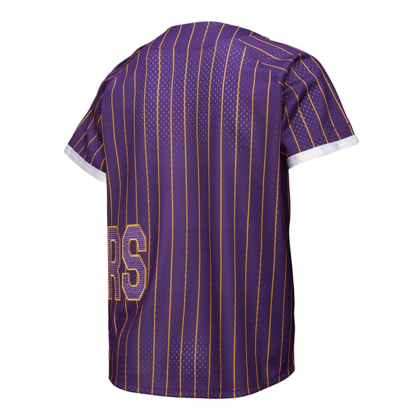 Mitchell & Ness x DANNIJO Los Angeles Lakers Women's Fashion Baseball Jersey