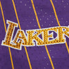 Mitchell & Ness x DANNIJO Los Angeles Lakers Women's Fashion Baseball Jersey