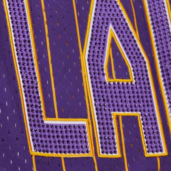 Mitchell & Ness x DANNIJO Los Angeles Lakers Women's Fashion Baseball Jersey