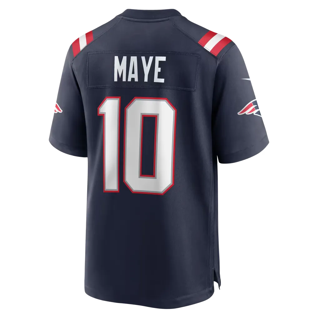 New England Patriots Game Jersey (Drake Maye)
