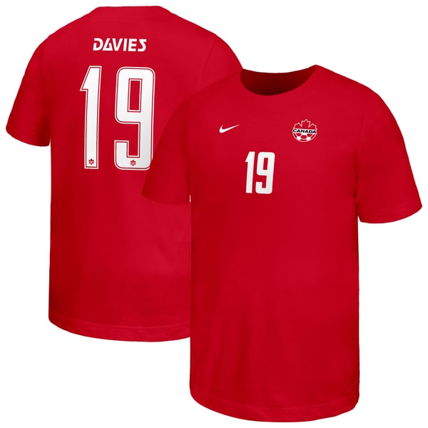 Nike Alphonso Davies Canada Soccer Youth T-Shirt