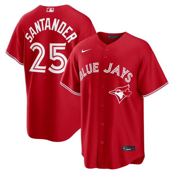 Nike Anthony Santander Toronto Blue Jays Canada Day Replica Jersey