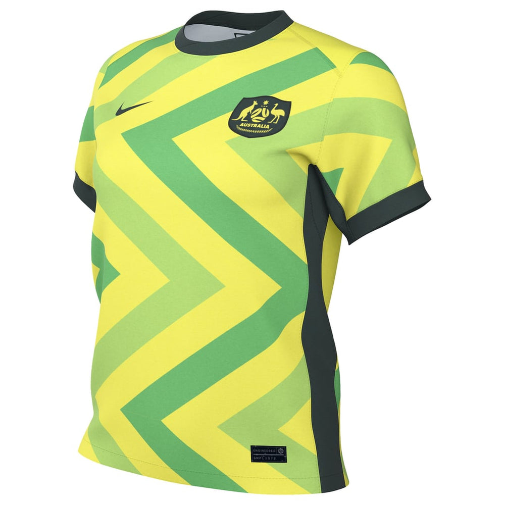 Nike Australia National Team Women's 2025/26 Home Replica Jersey