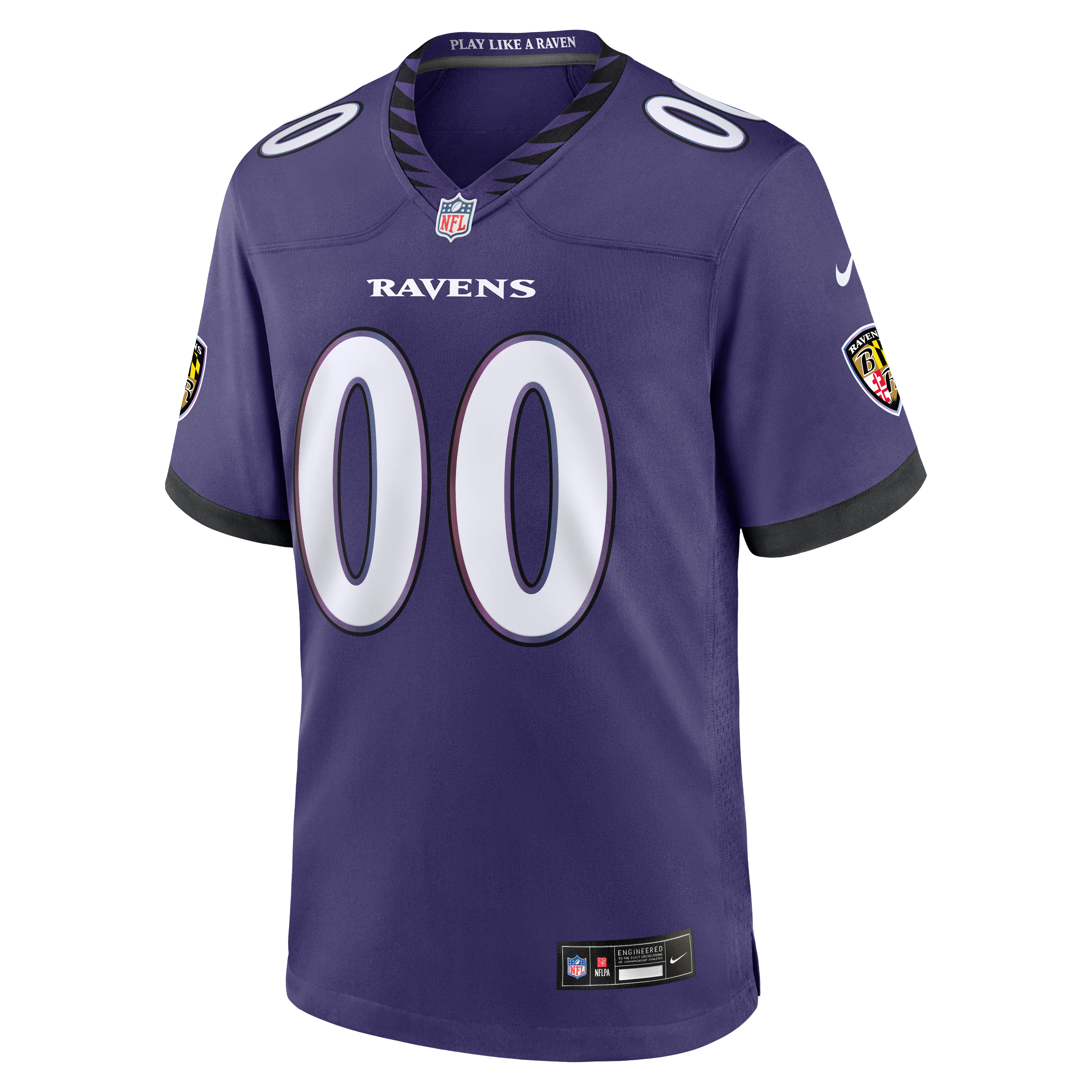 Nike Baltimore Ravens Custom Game Jersey