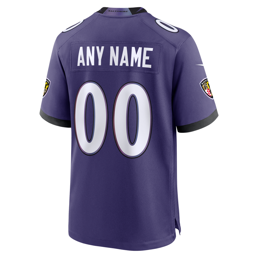 Nike Baltimore Ravens Custom Game Jersey