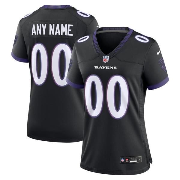 Nike Baltimore Ravens Women's Alternate Custom Game Jersey
