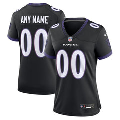 Nike Baltimore Ravens Women's Alternate Custom Game Jersey