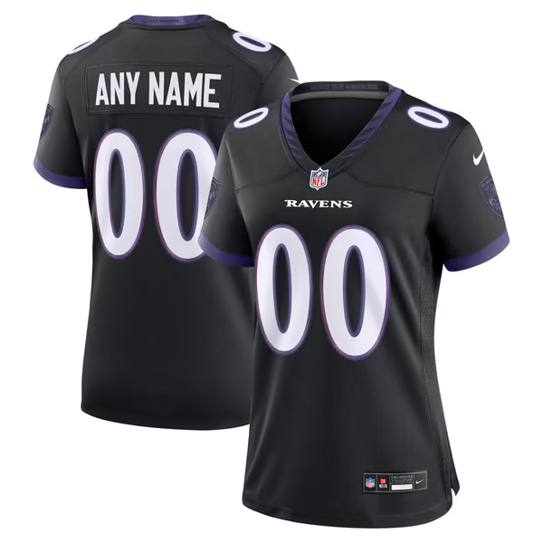 Nike Baltimore Ravens Women's Alternate Custom Game Jersey