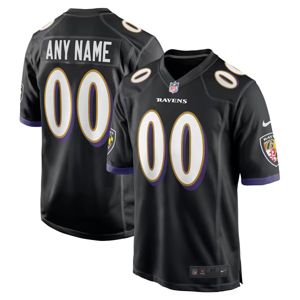 Nike Baltimore Ravens Youth Custom Game Jersey