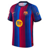 Nike Barcelona 2026/27 Home Match Authentic Custom Jersey