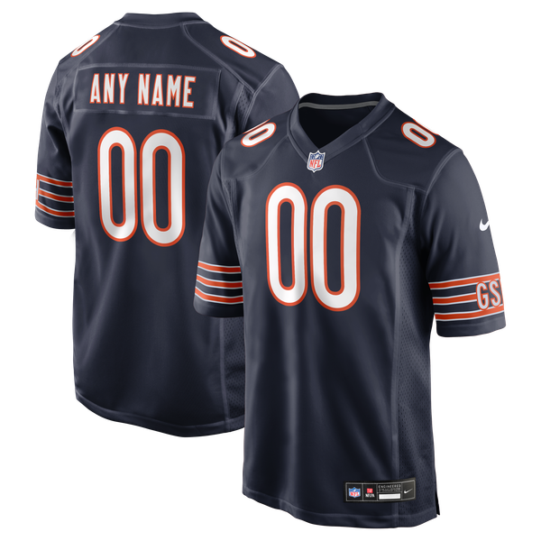 Nike Chicago Bears Custom Game Jersey