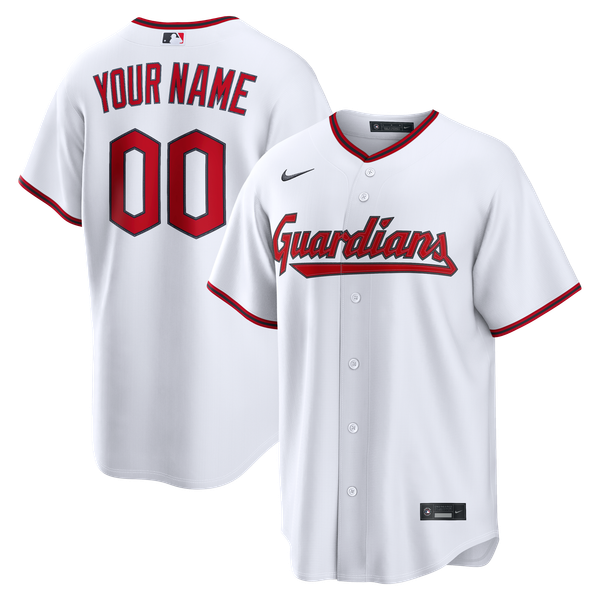 Nike Cleveland Guardians Home Replica Custom Jersey