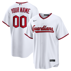 Nike Cleveland Guardians Home Replica Custom Jersey