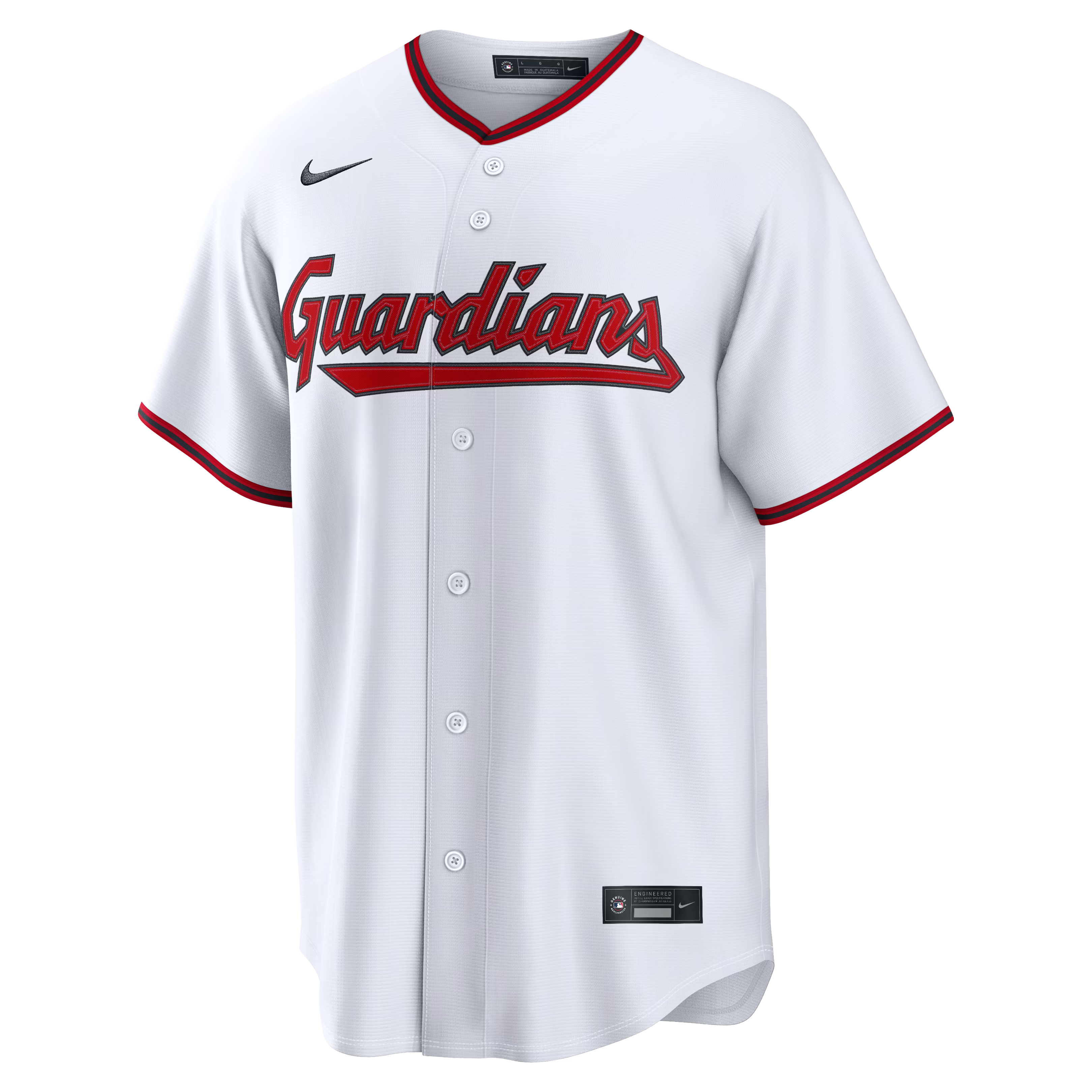 Nike Cleveland Guardians Home Replica Custom Jersey