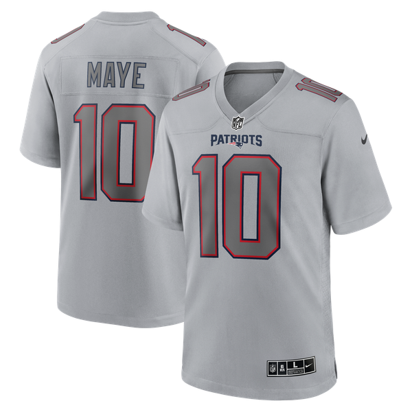 Nike Drake Maye New England Patriots Atmosphere Fashion Game Jersey