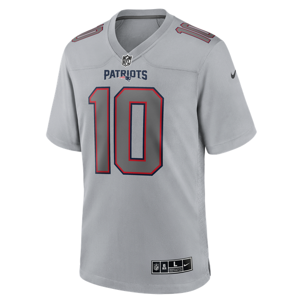 Nike Drake Maye New England Patriots Atmosphere Fashion Game Jersey