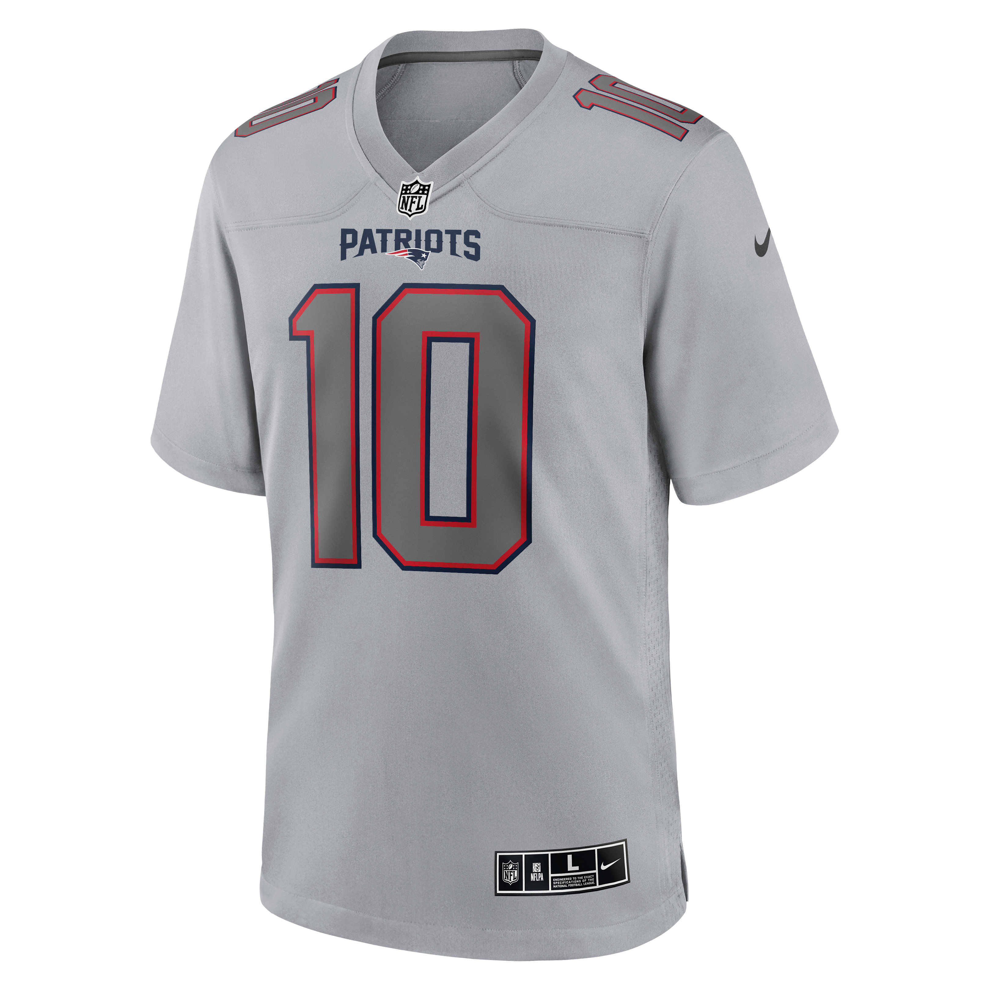 Nike Drake Maye New England Patriots Atmosphere Fashion Game Jersey