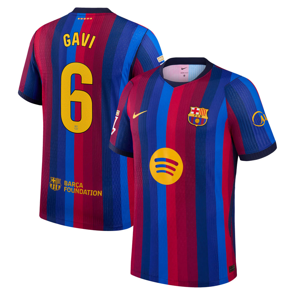 Nike Gavi Barcelona 2026/27 Home Match Authentic Jersey