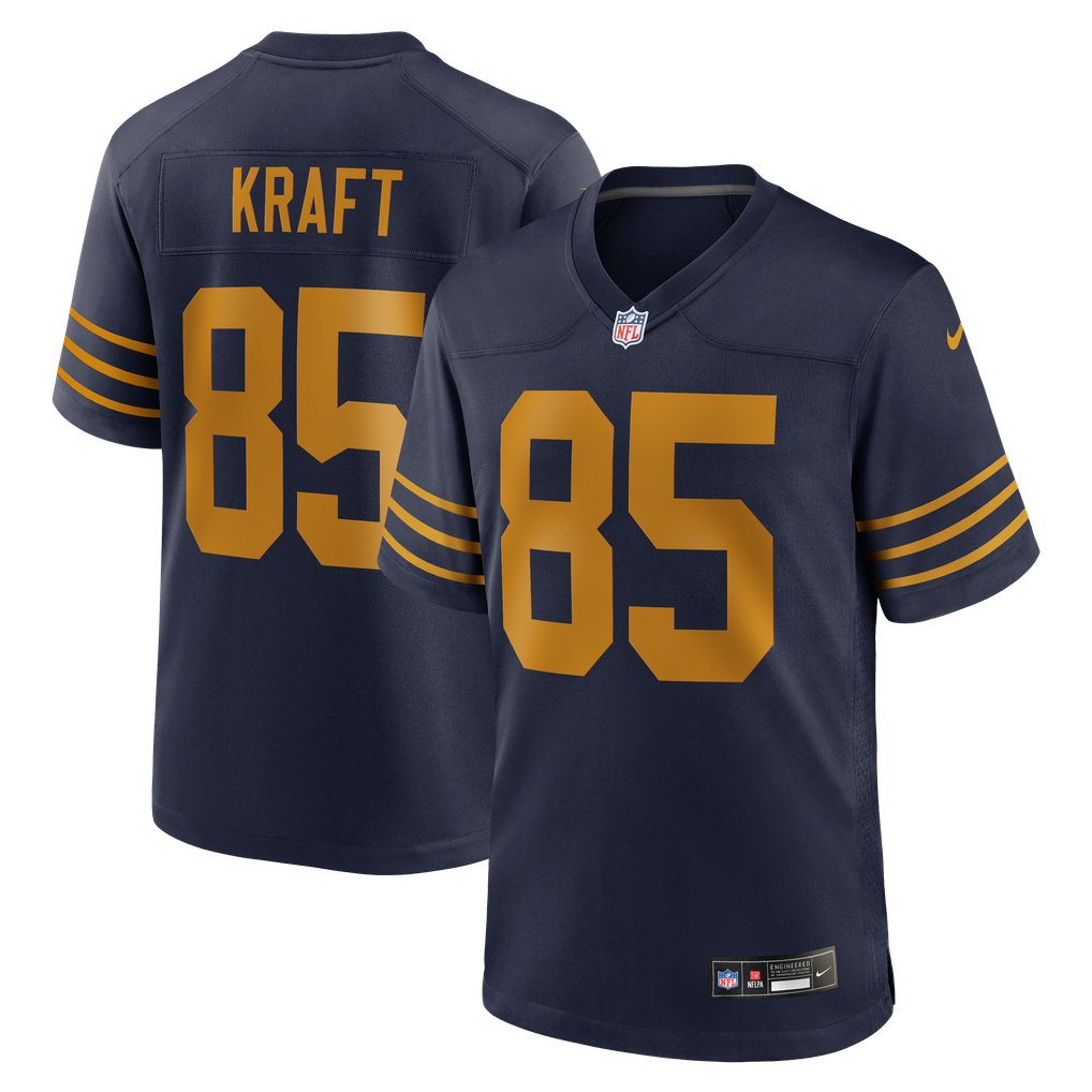Nike Green Bay Packers Tucker Kraft Alternate Game Jersey