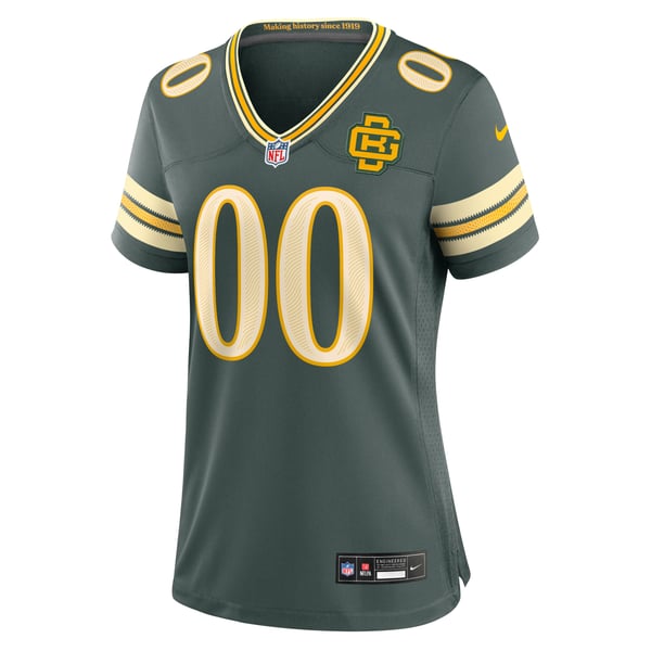 Nike Green Bay Packers Women's 2026 Rivalries Custom Game Jersey