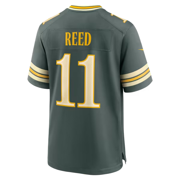Nike Jayden Reed Green Bay Packers 2026 Rivalries Game Jersey