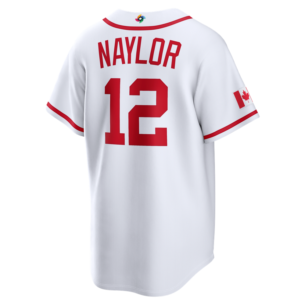 Nike Josh Naylor Canada Baseball 2026 World Baseball Classic Home Jersey