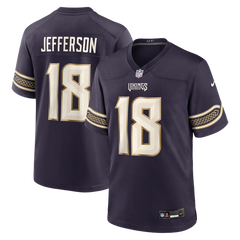 Nike Justin Jefferson Minnesota Vikings 2026 Rivalries Game Jersey Purple