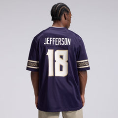 Nike Justin Jefferson Minnesota Vikings 2026 Rivalries Game Jersey Purple