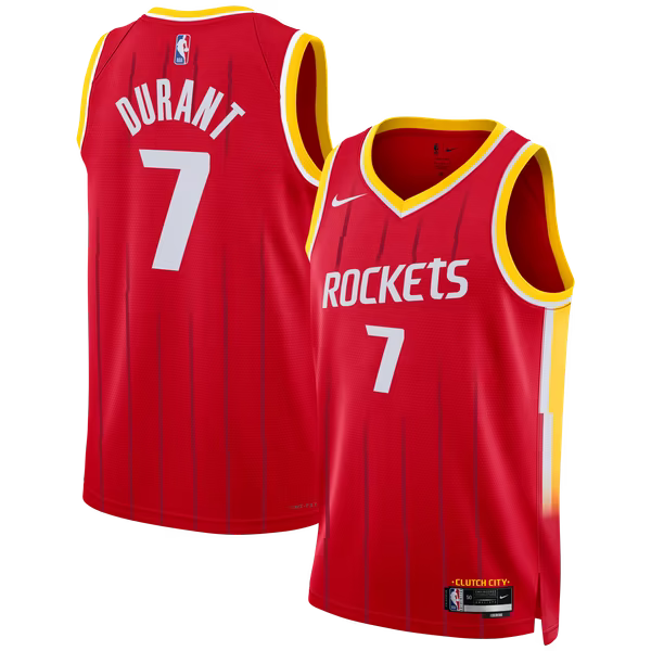Nike Kevin Durant Houston Rockets Icon Edition Swingman Jersey