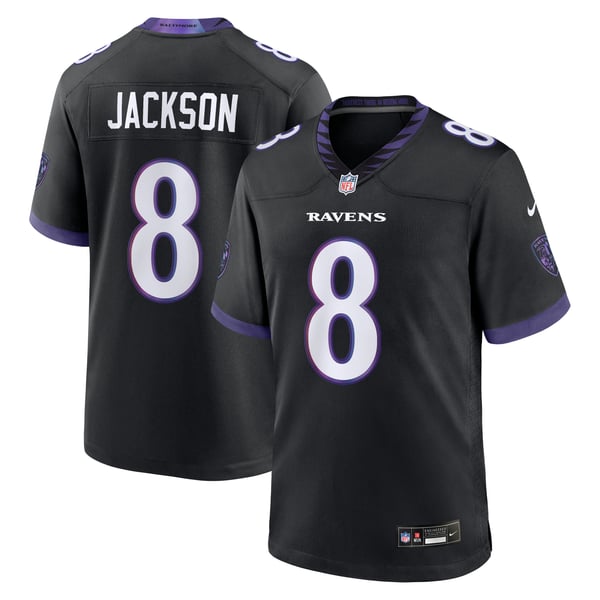Nike Lamar Jackson Baltimore Ravens Alternate Game Jersey