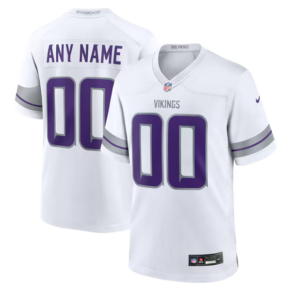 Nike Minnesota Vikings Alternate Custom Game Jersey