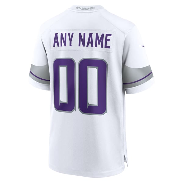 Nike Minnesota Vikings Alternate Custom Game Jersey
