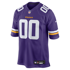 Nike Minnesota Vikings Purple Custom Game Jersey